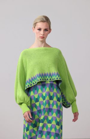 Linda Wilson Knitwear Designer Ireland Dia Dress2